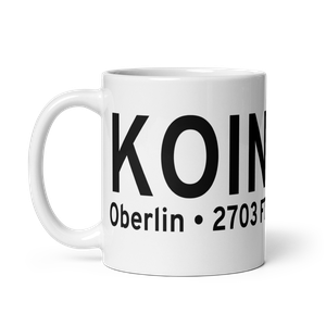 Oberlin Municipal Airport (KOIN) ICAO Mug