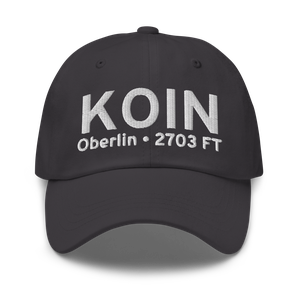 Oberlin Municipal Airport (KOIN) ICAO Hat