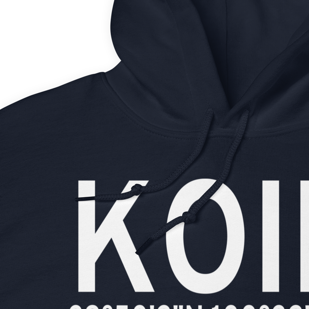 Oberlin Municipal Airport (KOIN) ICAO Hoodie Sweatshirt 