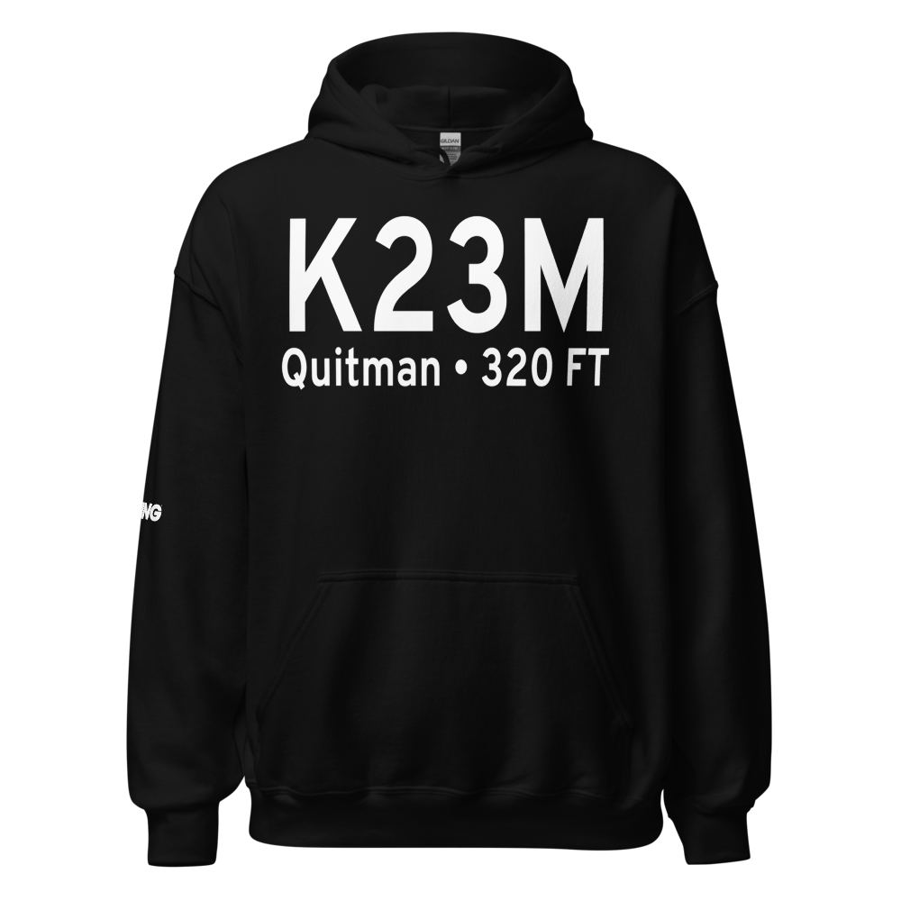 Clarke County Airport (K23M) ICAO Hoodie Sweatshirt 