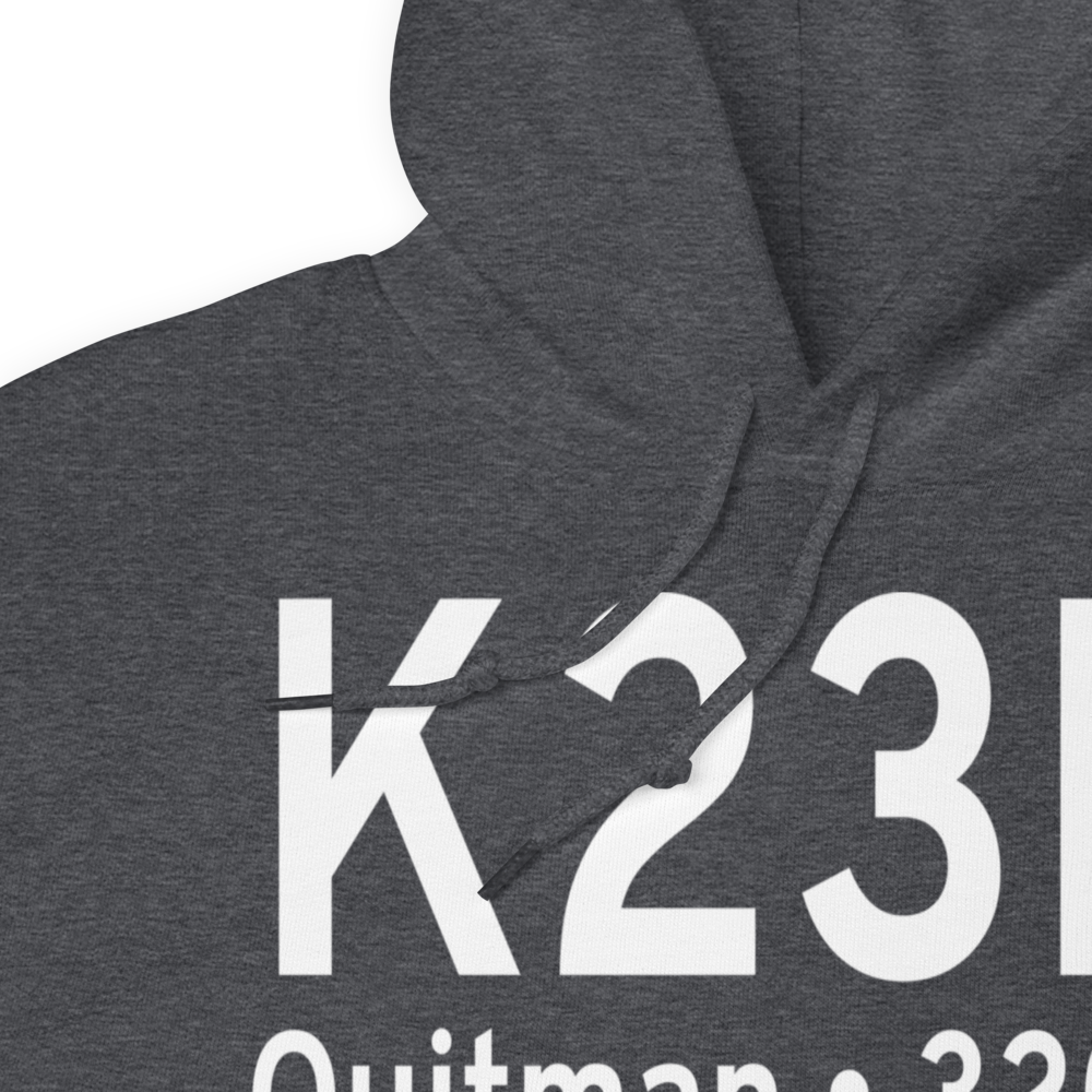 Clarke County Airport (K23M) ICAO Hoodie Sweatshirt 