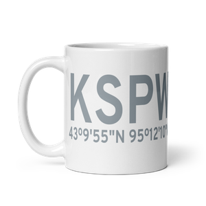 Spencer Municipal Airport (KSPW) ICAO Mug