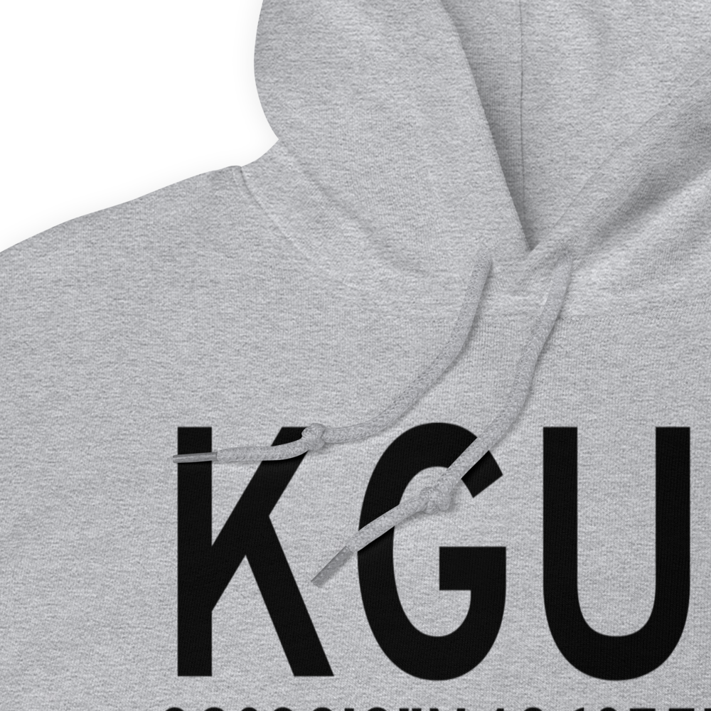 Gunnison Crested Butte Regional Airport (KGUC) ICAO Hoodie Sweatshirt 