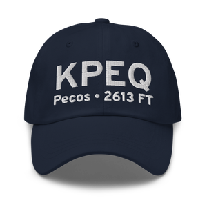 Pecos Municipal Airport (KPEQ) ICAO Hat