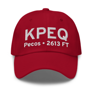 Pecos Municipal Airport (KPEQ) ICAO Hat