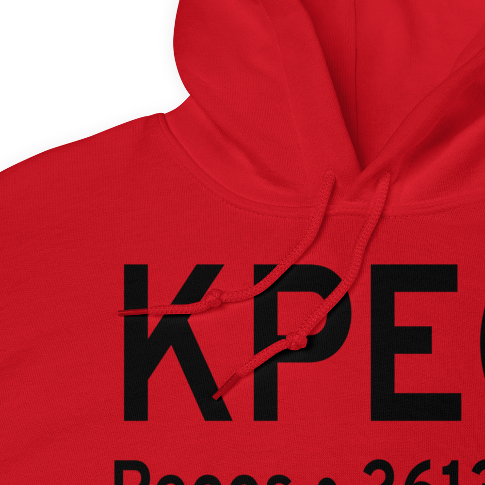Pecos Municipal Airport (KPEQ) ICAO Hoodie Sweatshirt 