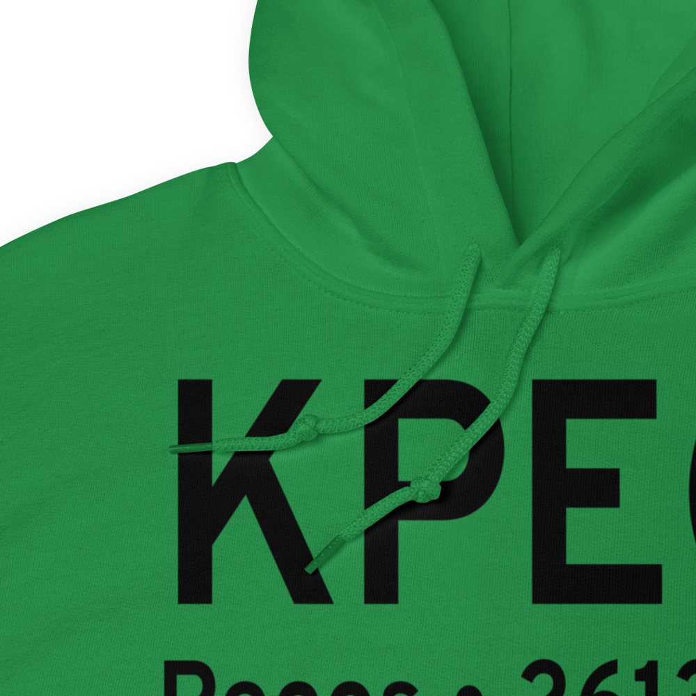 Pecos Municipal Airport (KPEQ) ICAO Hoodie Sweatshirt 