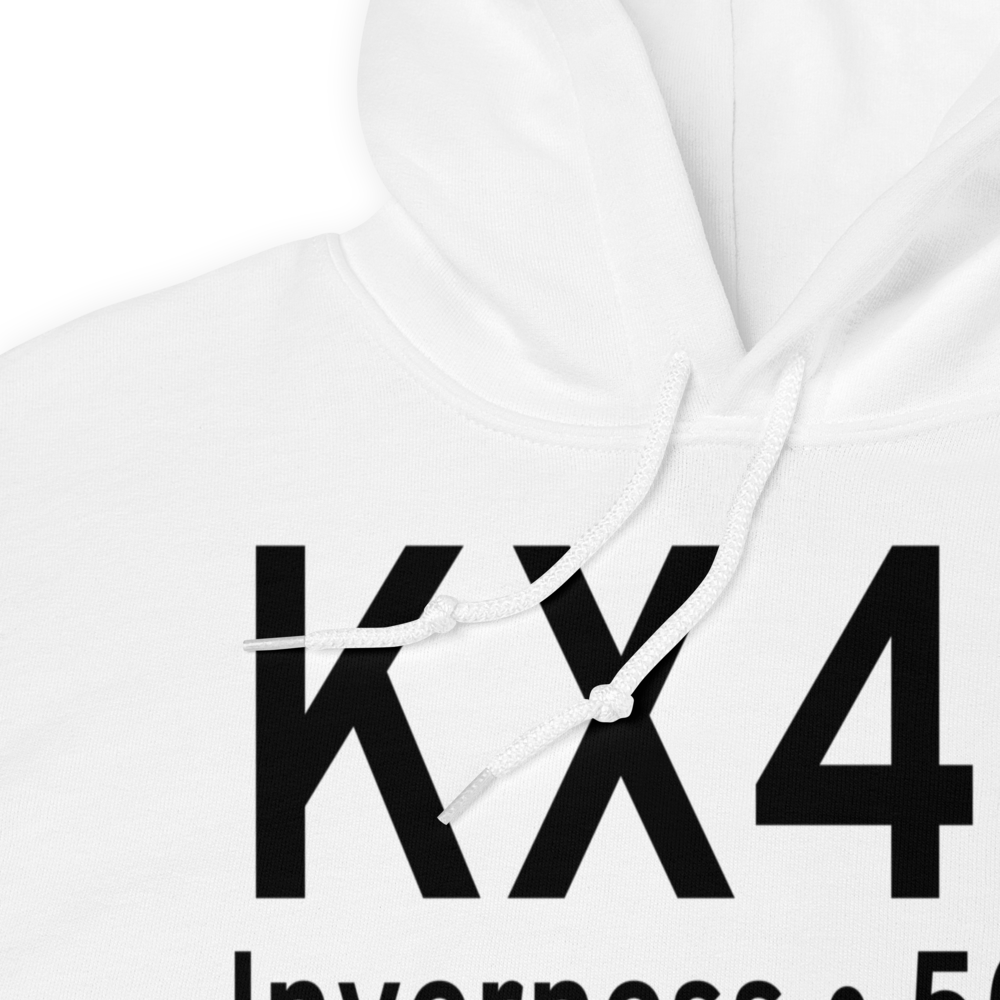 Inverness Airport (KX40) ICAO Hoodie Sweatshirt 