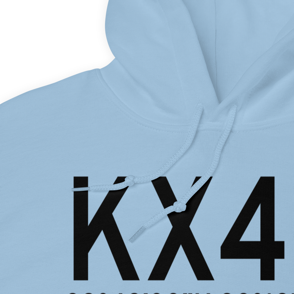 Inverness Airport (KX40) ICAO Hoodie Sweatshirt 