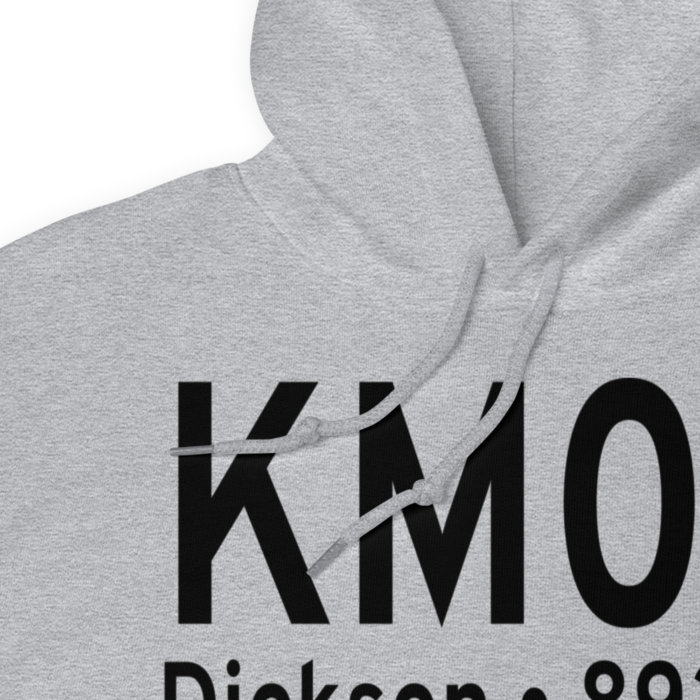 Dickson Municipal Airport (KM02) ICAO Hoodie Sweatshirt 