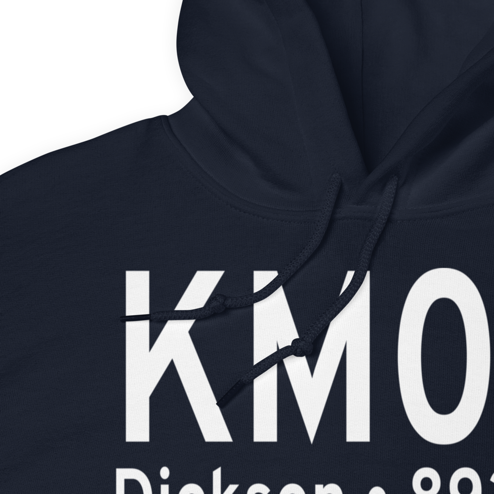 Dickson Municipal Airport (KM02) ICAO Hoodie Sweatshirt 
