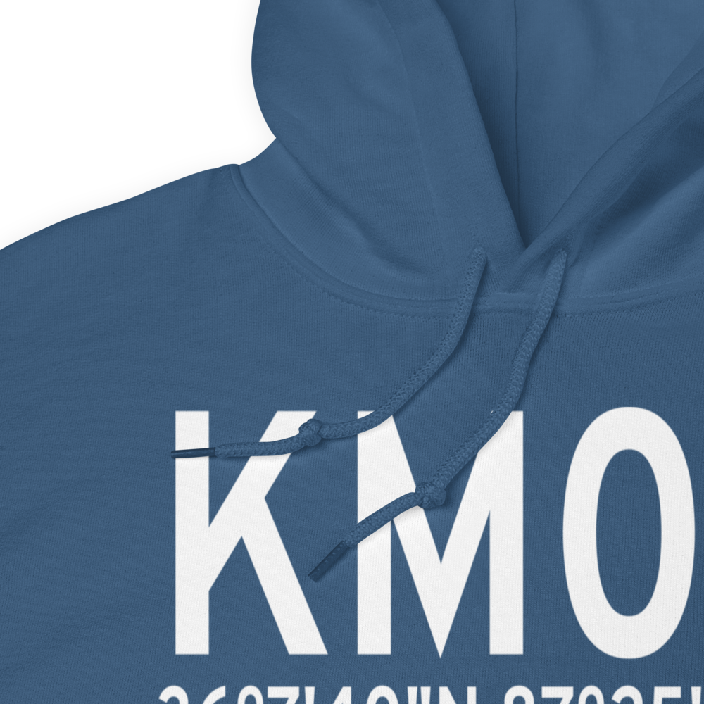 Dickson Municipal Airport (KM02) ICAO Hoodie Sweatshirt 