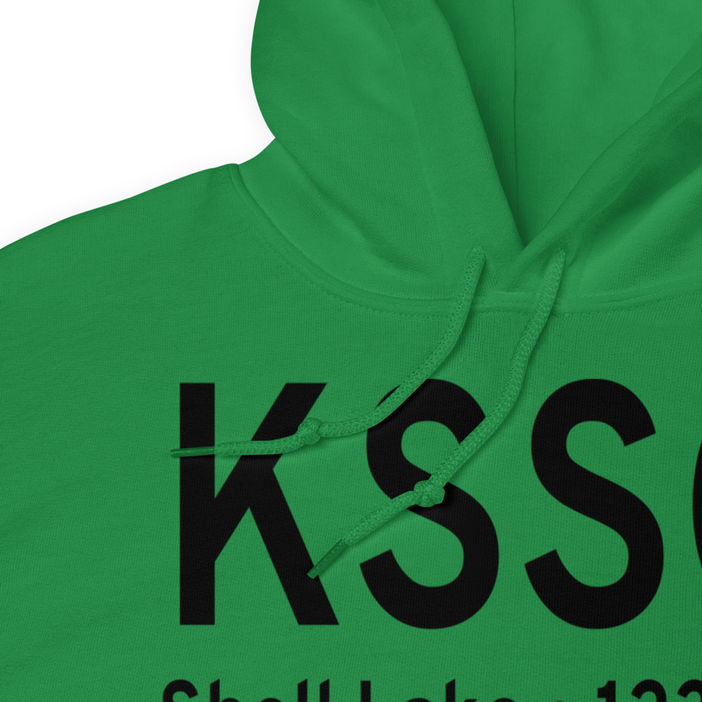 Shell Lake Municipal Airport (KSSQ) ICAO Hoodie Sweatshirt 
