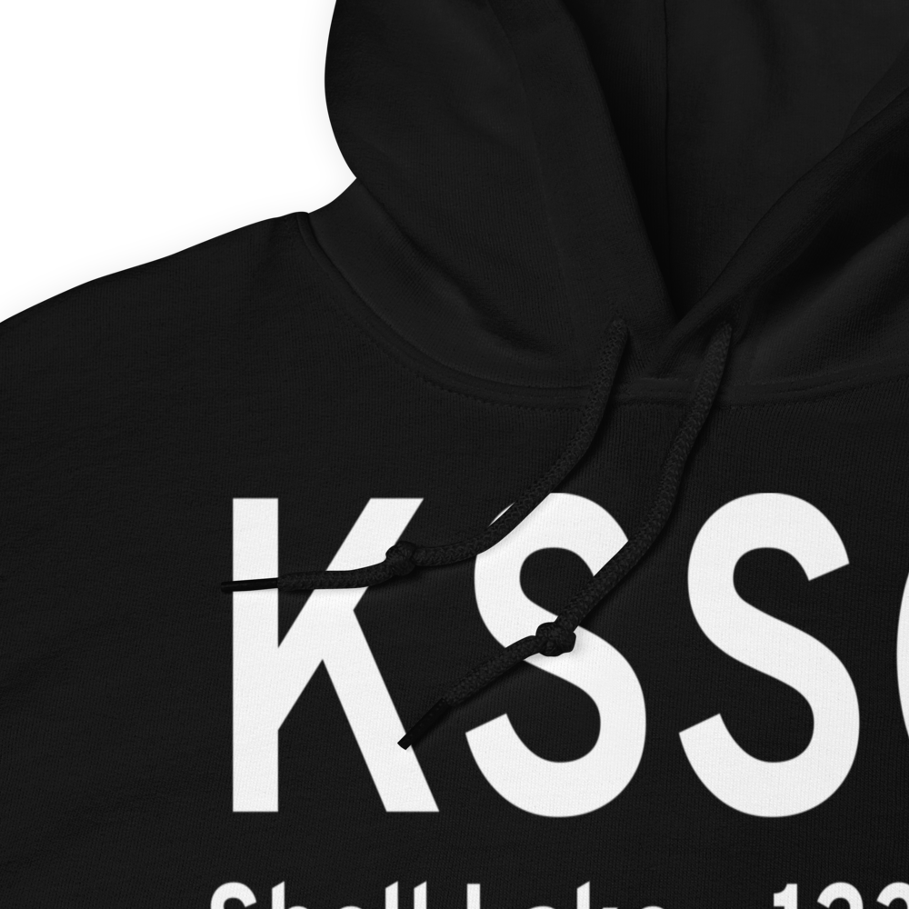 Shell Lake Municipal Airport (KSSQ) ICAO Hoodie Sweatshirt 