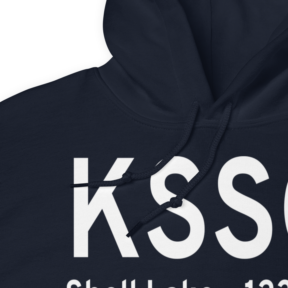 Shell Lake Municipal Airport (KSSQ) ICAO Hoodie Sweatshirt 