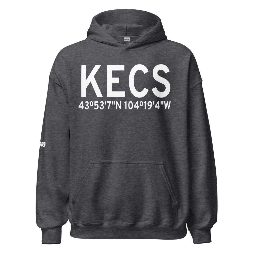Mondell Field (KECS) ICAO Hoodie Sweatshirt 