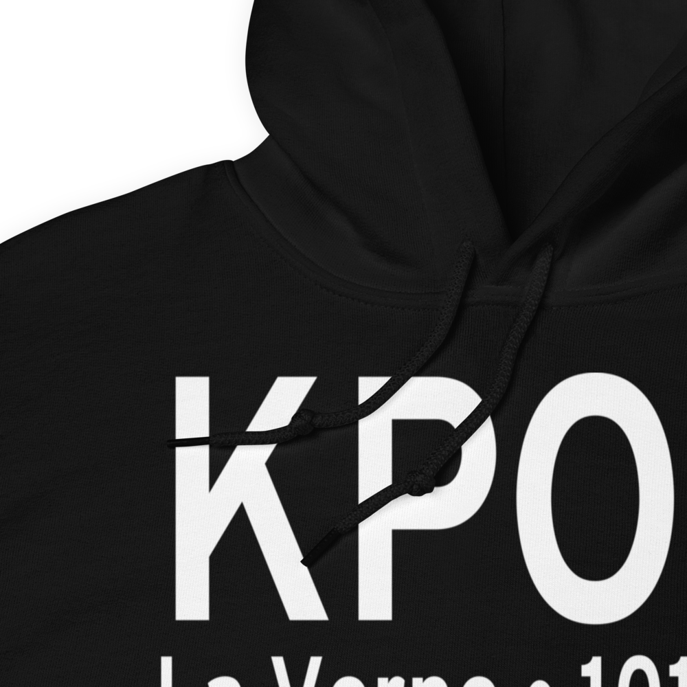 Brackett Field (KPOC) ICAO Hoodie Sweatshirt 
