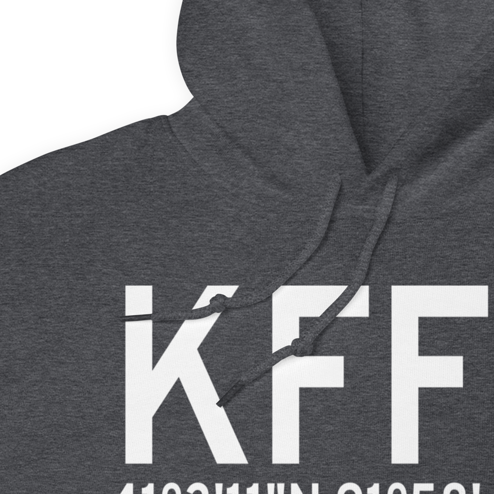 Fairfield Municipal Airport (KFFL) ICAO Hoodie Sweatshirt 