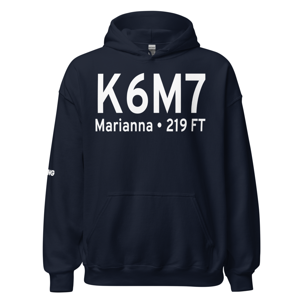 Marianna Lee County Steve Edwards Field (K6M7) ICAO Hoodie Sweatshirt 