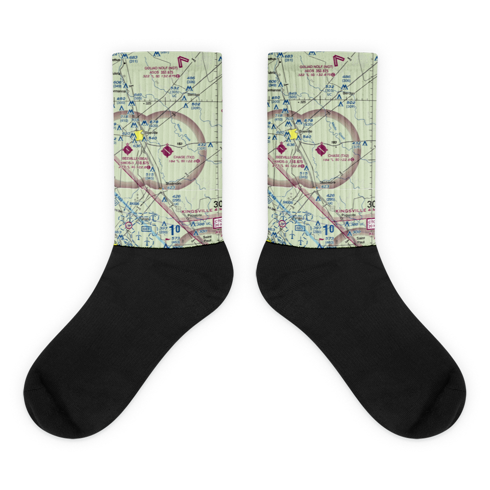 Chase Field Industrial Airport (TX2) VFR Sectional Socks 