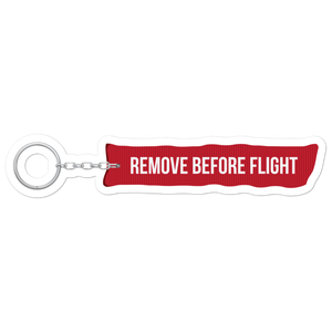 Remove Before Flight Red Sticker
