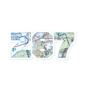 Blinn Lake Seaplane Base (Z87) VFR Sectional Sticker