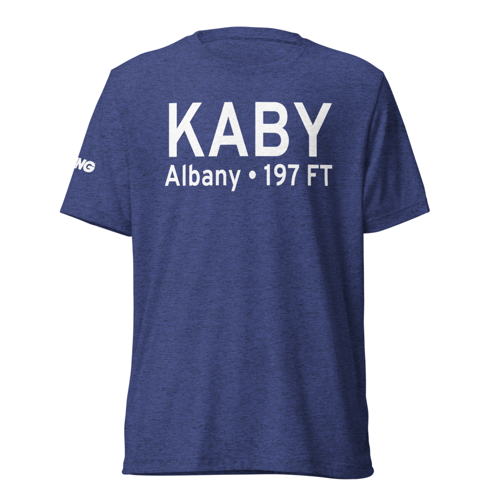 Southwest Georgia Regional Airport (KABY) ICAO Tri-blend T-Shirt 