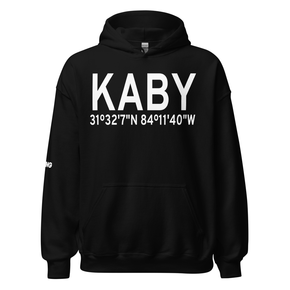 Southwest Georgia Regional Airport (KABY) ICAO Hoodie Sweatshirt 
