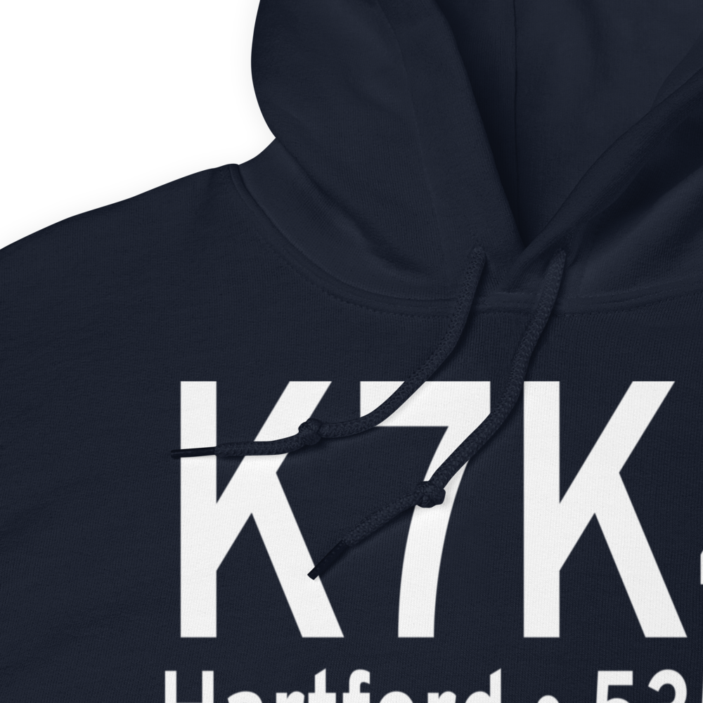 Ohio County Airport (K7K4) ICAO Hoodie Sweatshirt 