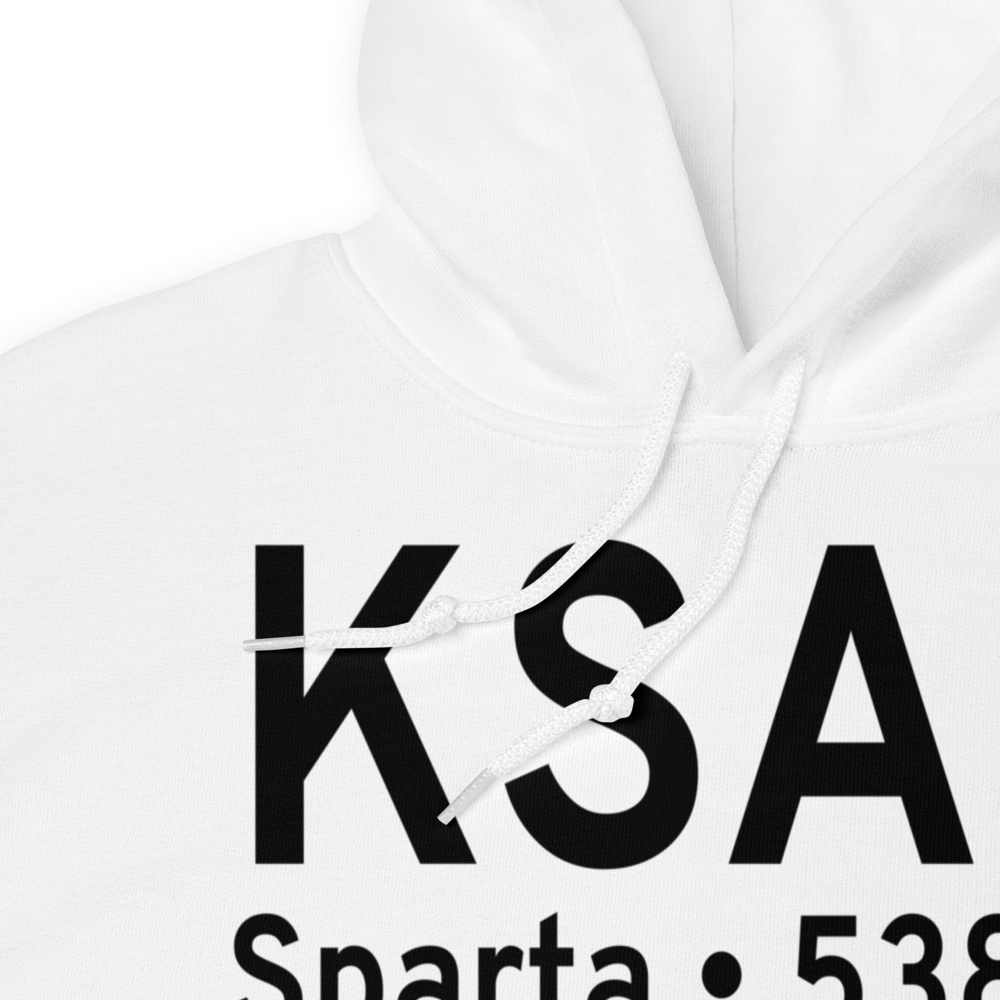 Sparta Community Hunter Field (KSAR) ICAO Hoodie Sweatshirt 