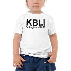 Bellingham International Airport (KBLI) ICAO Toddler T-Shirt