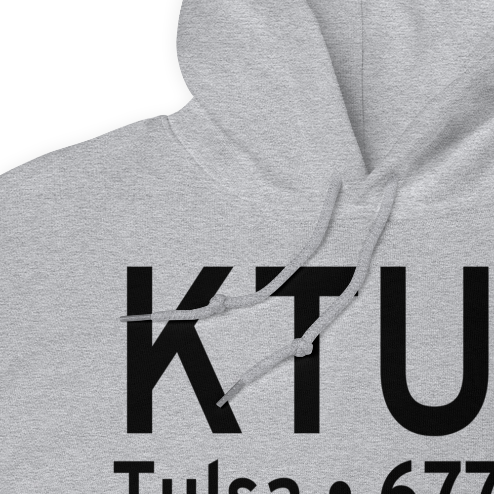 Tulsa International Airport (KTUL) ICAO Hoodie Sweatshirt 
