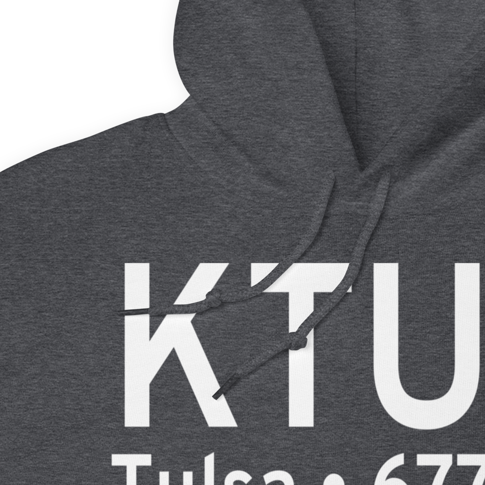 Tulsa International Airport (KTUL) ICAO Hoodie Sweatshirt 