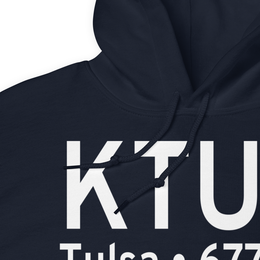 Tulsa International Airport (KTUL) ICAO Hoodie Sweatshirt 