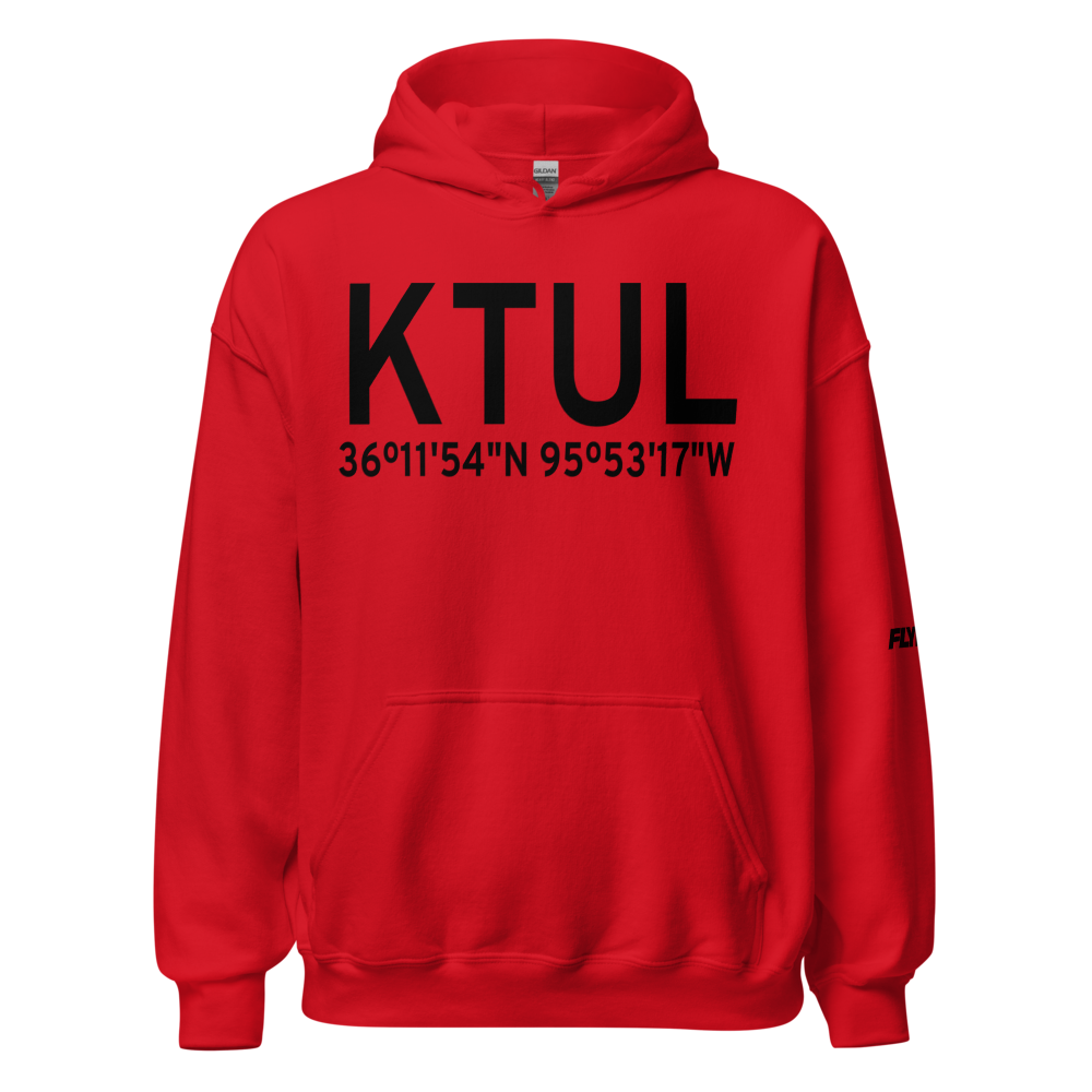 Tulsa International Airport (KTUL) ICAO Hoodie Sweatshirt 