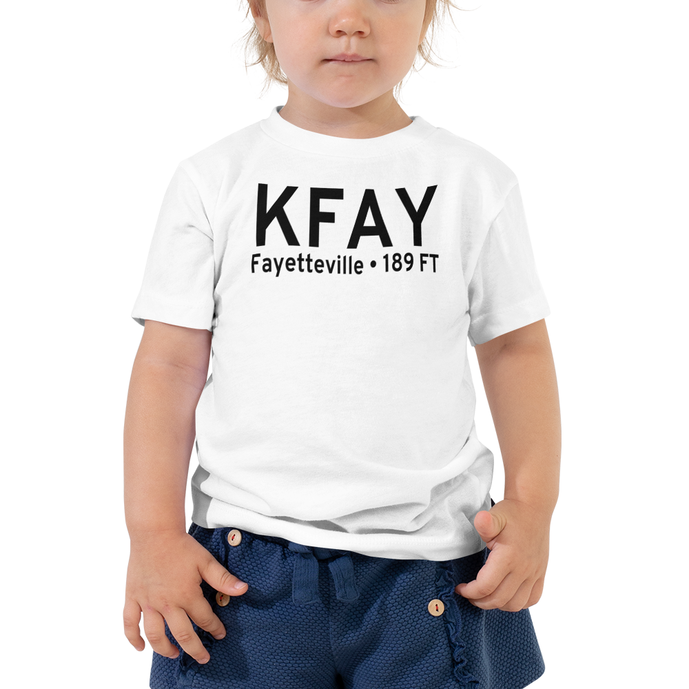 Fayetteville Regional Grannis Field (KFAY) ICAO Toddler T-Shirt 