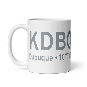 Dubuque Regional Airport (KDBQ) ICAO Mug