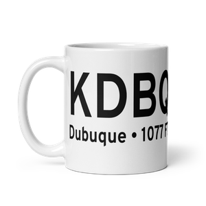 Dubuque Regional Airport (KDBQ) ICAO Mug