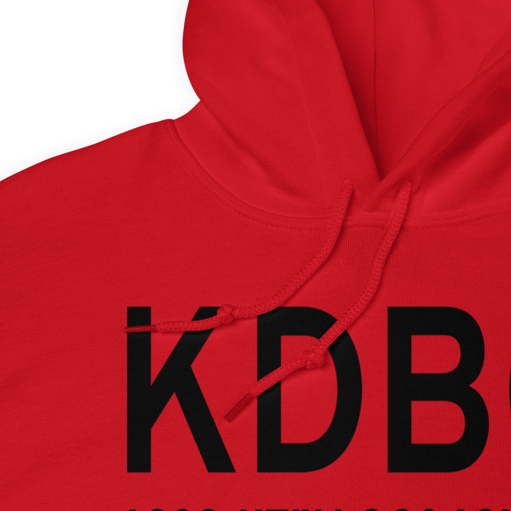 Dubuque Regional Airport (KDBQ) ICAO Hoodie Sweatshirt 