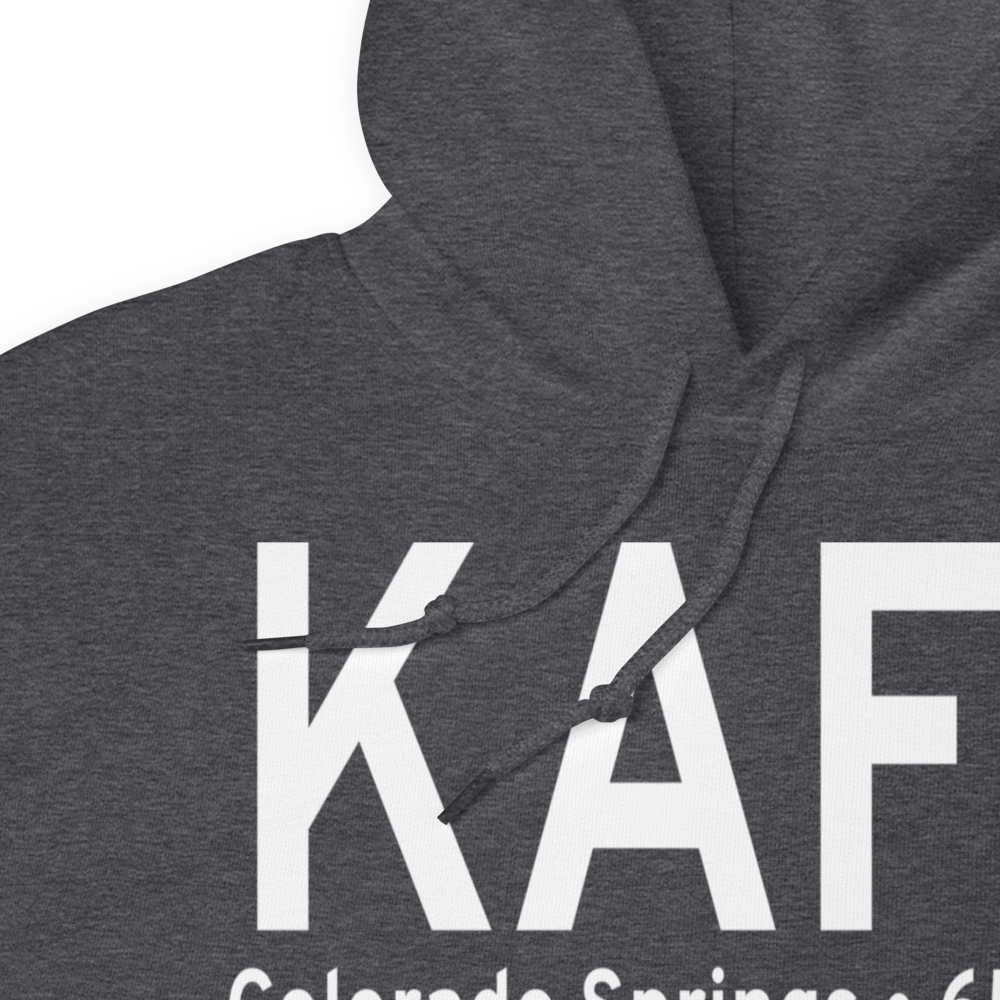 USAF Academy Airfield (KAFF) ICAO Hoodie Sweatshirt 