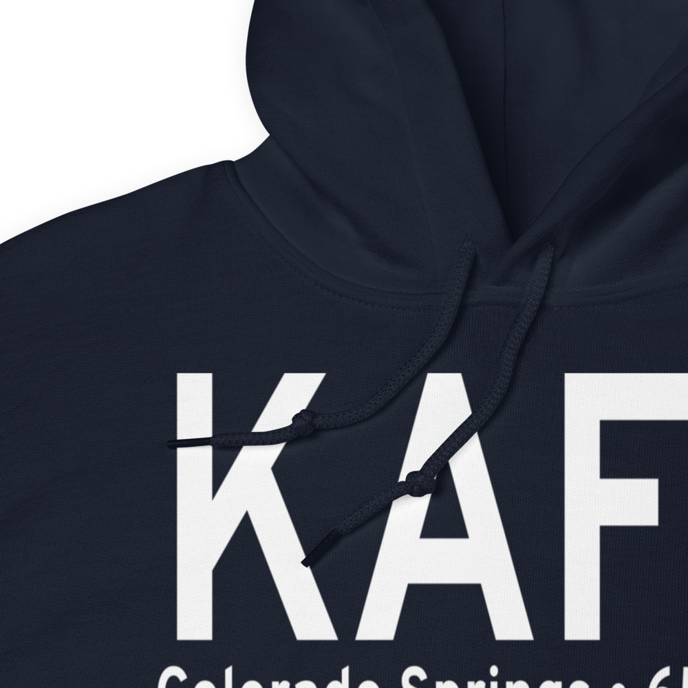 USAF Academy Airfield (KAFF) ICAO Hoodie Sweatshirt 