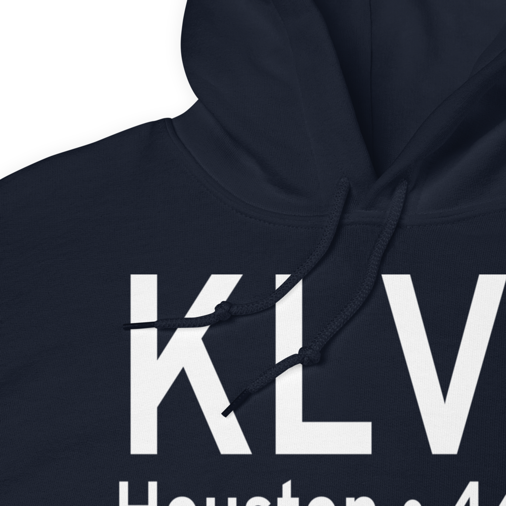 Pearland Regional Airport (KLVJ) ICAO Hoodie Sweatshirt 