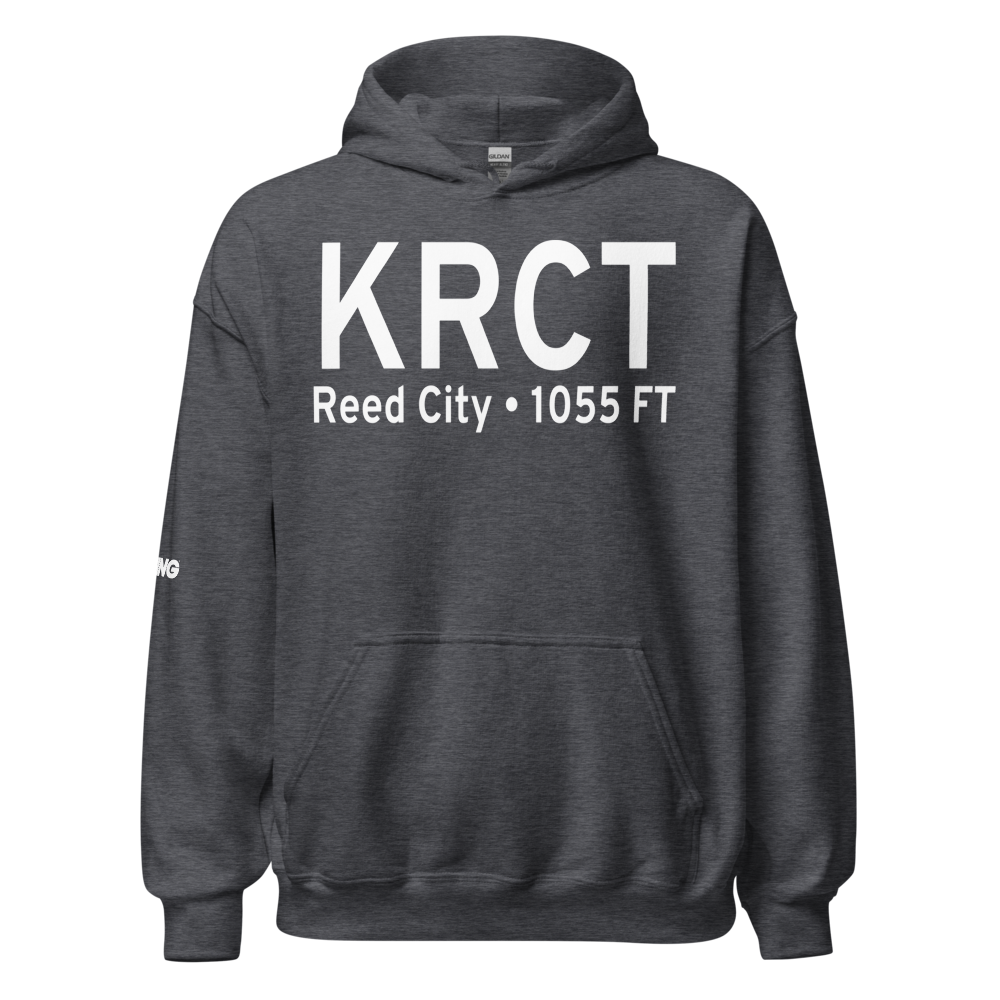 Nartron Field (KRCT) ICAO Hoodie Sweatshirt 