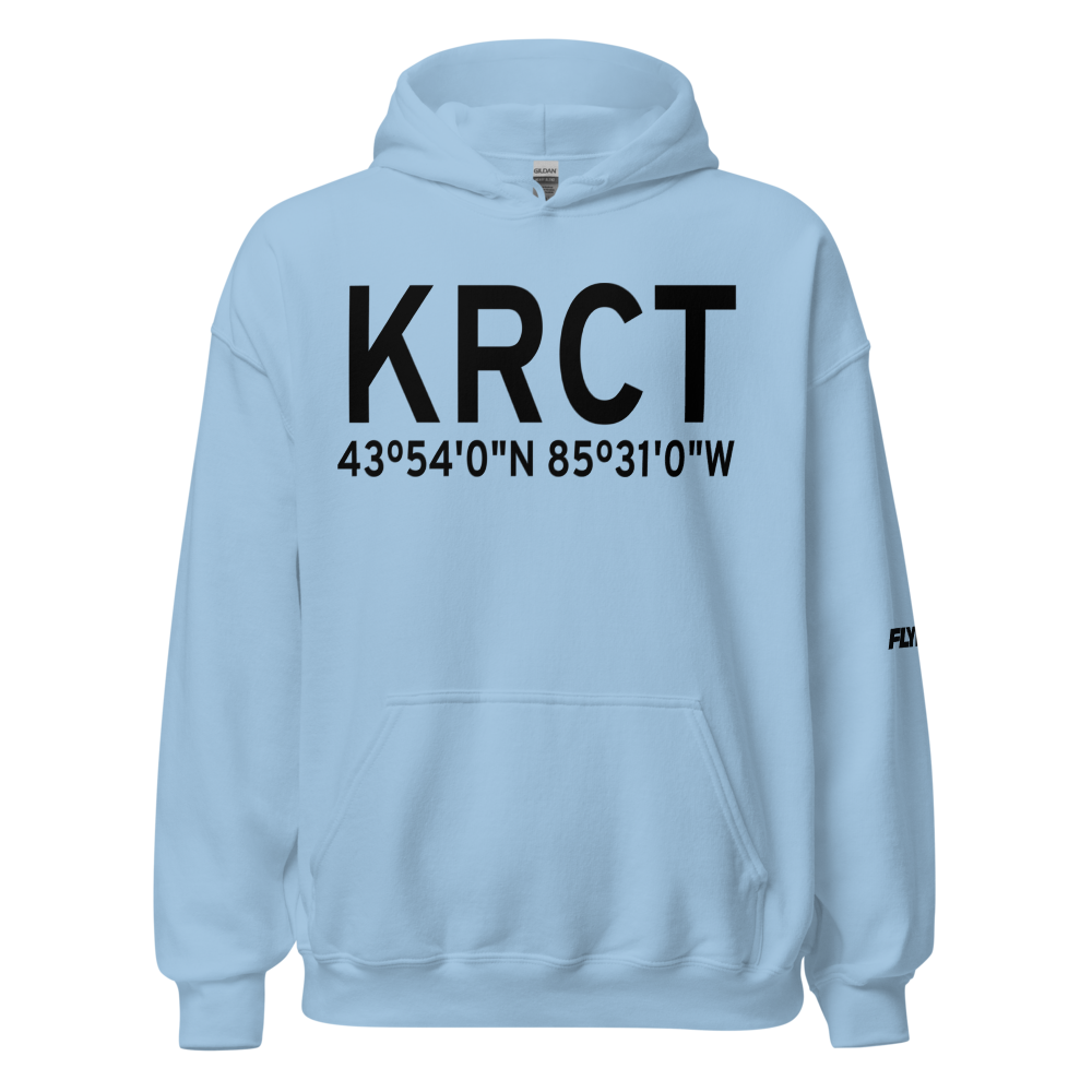 Nartron Field (KRCT) ICAO Hoodie Sweatshirt 