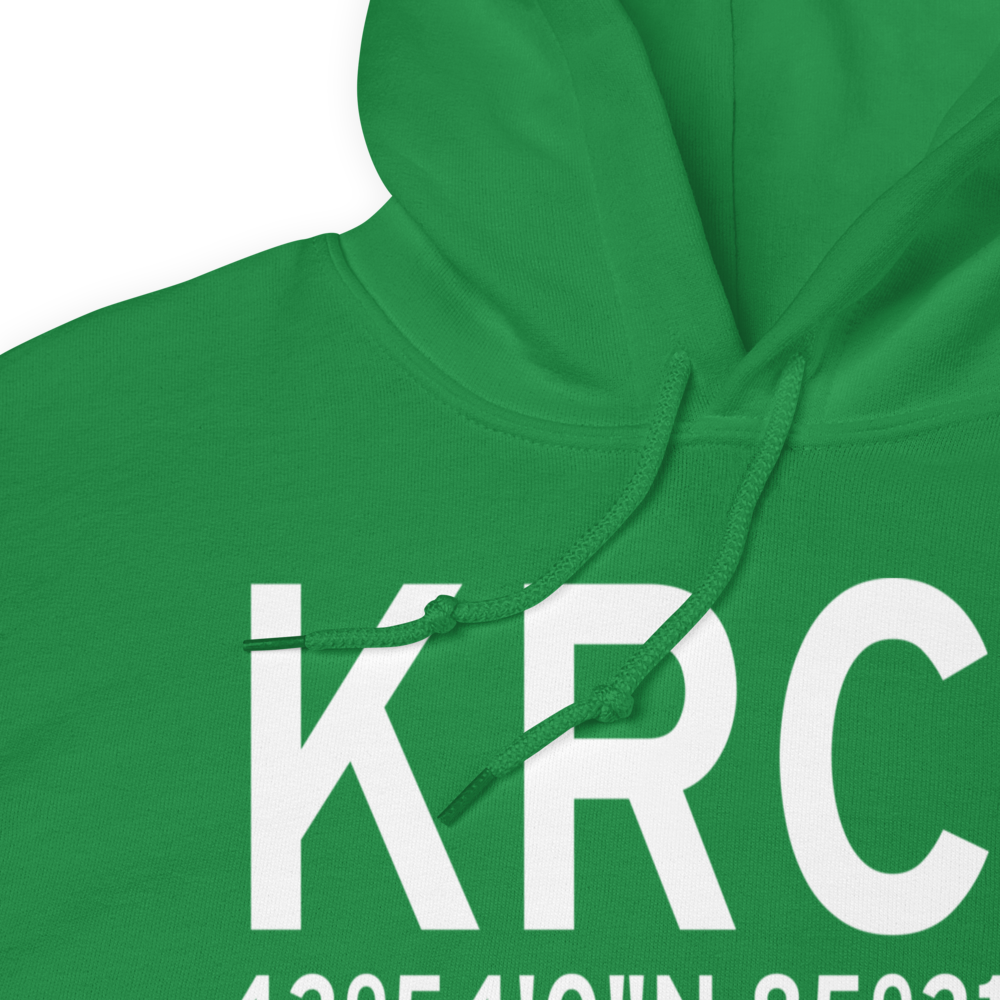 Nartron Field (KRCT) ICAO Hoodie Sweatshirt 