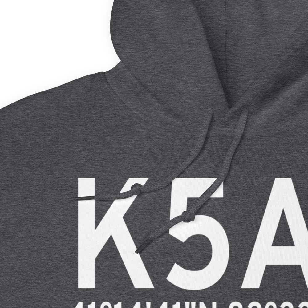 Norwalk Huron County Airport (K5A1) ICAO Hoodie Sweatshirt 