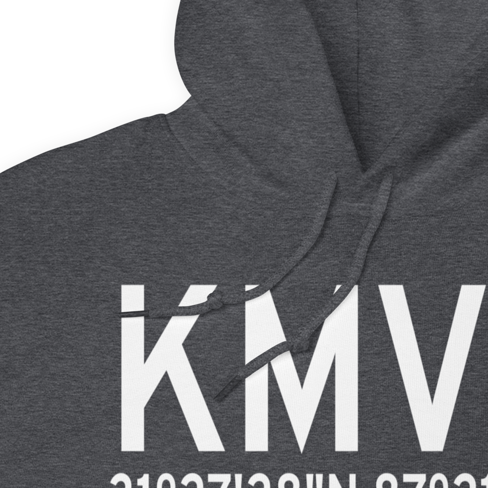 Monroe County Aeroplex Airport (KMVC) ICAO Hoodie Sweatshirt 