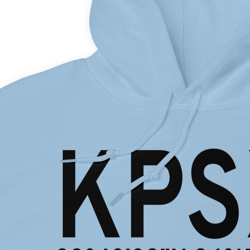 Palacios Municipal Airport (KPSX) ICAO Hoodie Sweatshirt 