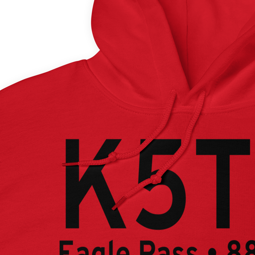 Maverick County Memorial International Airport (K5T9) ICAO Hoodie Sweatshirt 