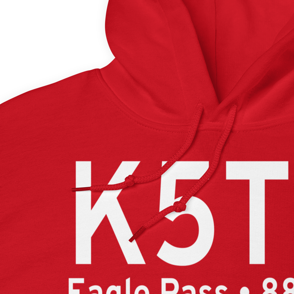 Maverick County Memorial International Airport (K5T9) ICAO Hoodie Sweatshirt 